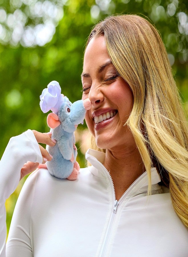 Disney Store Official Remy Magnetic Shoulder Plush Stuffed Animal - Adorable Ratatouille Character with Chef's Hat, Includes Magnetic Pad - Soft, Fuzzy Fabrics, Perfect Plush Toys - Image 2