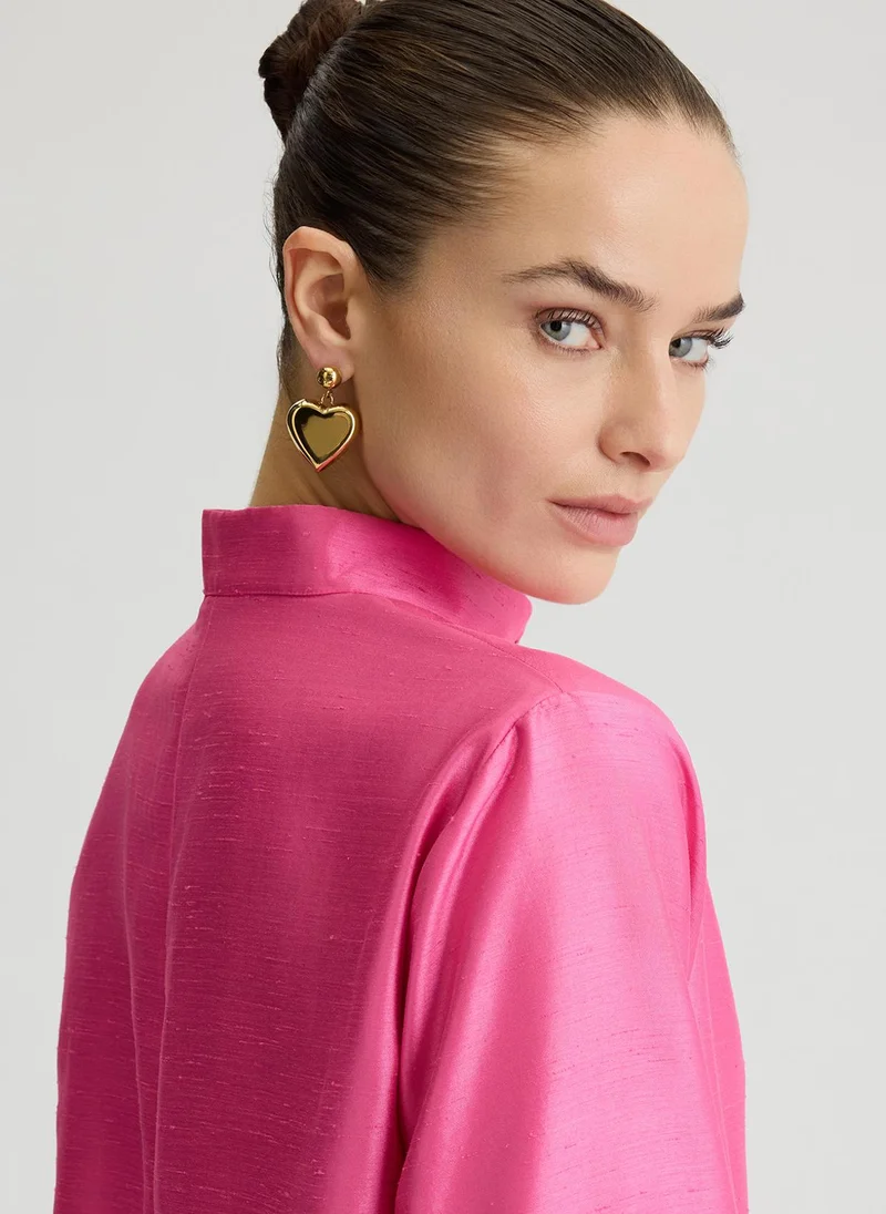 Liu Jo Shantung shirt dress