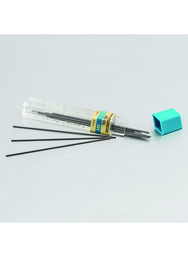 Pentel Super Hi-Polymer Lead Refill, 0.7mm Medium, 4H, 144 Pieces of Lead (50-4H),Gray - Image 4