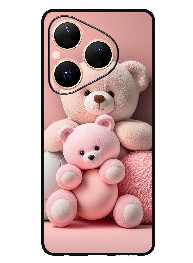 Theodor Case Compatible with Huawei Pura 80 6.6 Inch Protection Shockproof Bumper Cover Teddies - Image 1
