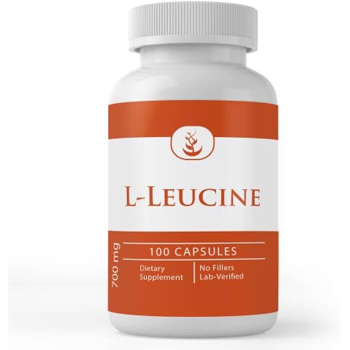 PURE ORIGINAL INGREDIENTS L-Leucine, (100 Capsules) Always Pure, No Additives Or Fillers, Lab Verified - Image 1