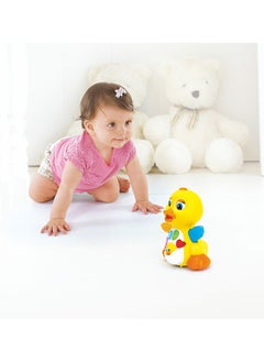 HOLA Hola Dancing Duck - Interactive Toy with Music, Dancing, Flapping Ears, and Sound Effects, Promotes Crawling, Motor Skills, and Cognitive Development for Toddlers 12M+  - Image 2