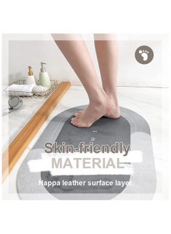 Generic Super Absorbent Floor Mat Quick Dry Bathroom Mat Rugs Memory Foam Bath Mat Non Slip Entrance Rug, 1, 40 * 60CM  - Image 3