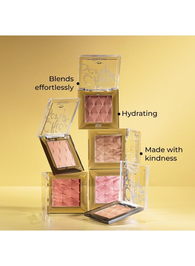Daily Life Forever52 Sensational Chic Script Blush | Matte Finish, Highly Pigmented & Lightweight Face Blusher | Easy to Blend for Natural, Long-Lasting Glow - Flowerhorn 8g - Image 4
