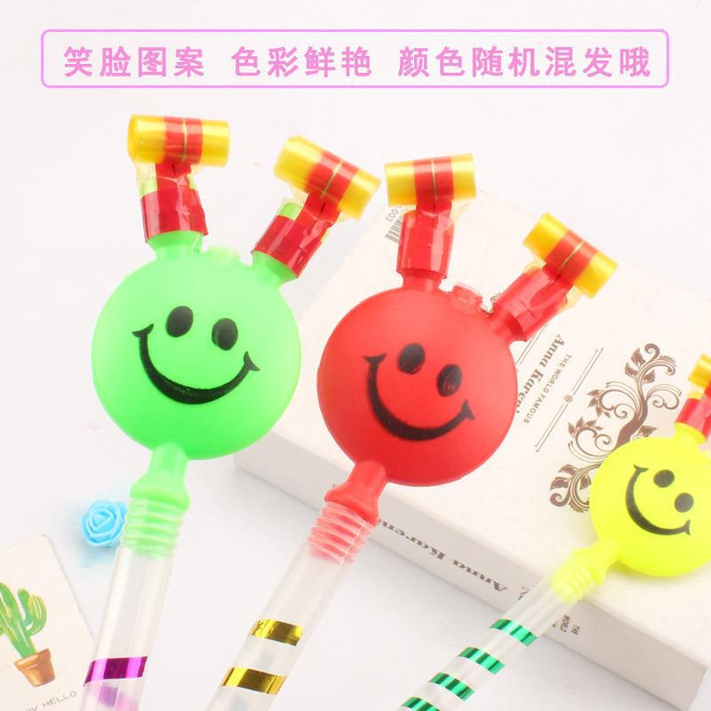Large Smiley Face Blowing Dragon Whistle Blowing Roll Children'S Toys Birthday Sweep Code Activity Opening Small Gifts - Image 3
