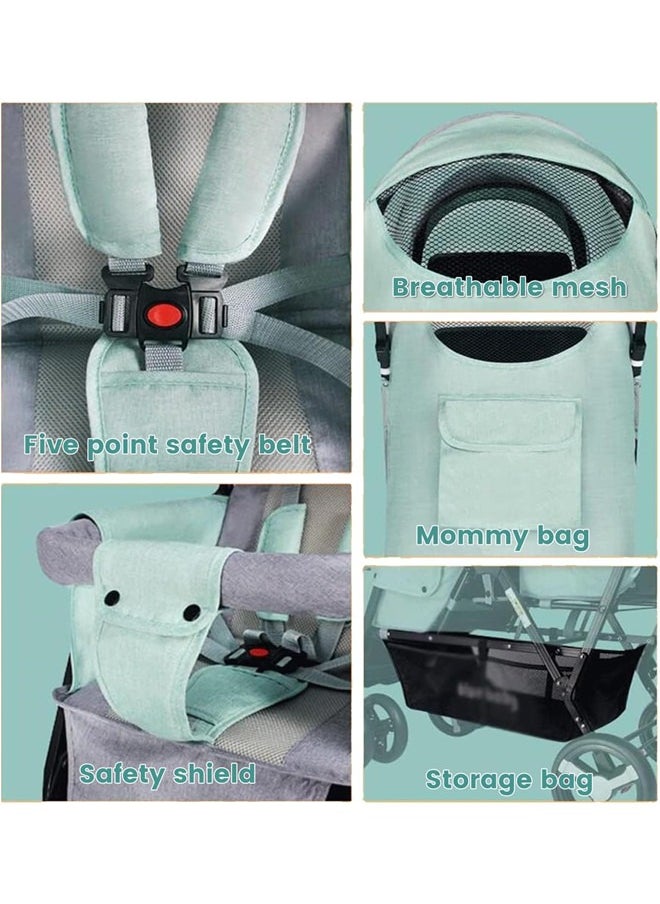 Beauenty Double Stroller, Double Stroller for Infant Toddler  - Image 2