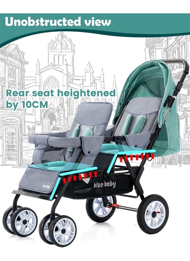 Beauenty Double Stroller, Double Stroller for Infant Toddler  - Image 3