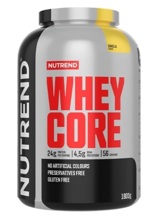 NUTREND Nutrend Whey Core 1800g Vanilla Flavour 56 Servings 