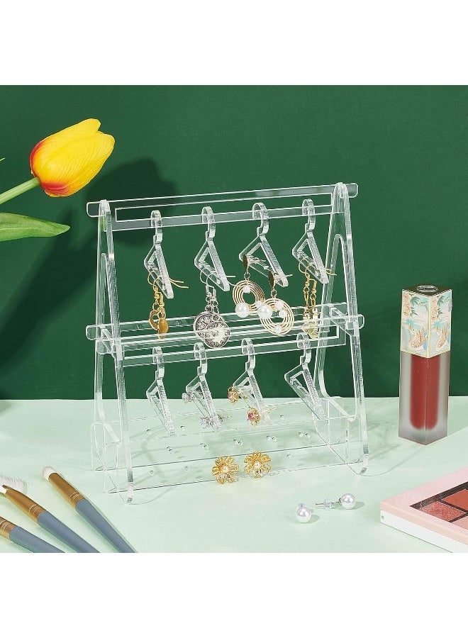 TPGP 1 Set Acrylic Earring Display Stands Earrings Organizer Ear Stud Holder - Image 4