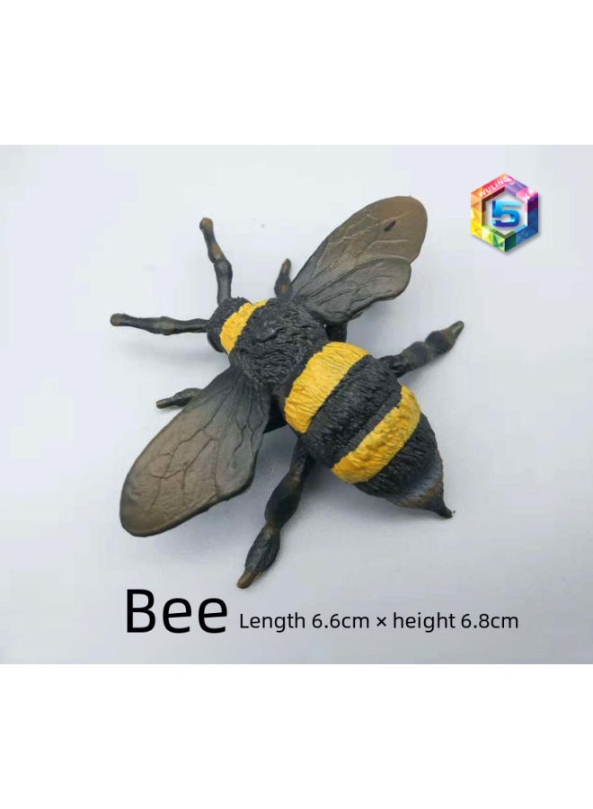 Simulation Animal Insect Model Cognitive Toy Spider Butterfly Bee Cockroach Caterpillar And Other Animal Model Toy-Color:Woodpecker  - Image 4