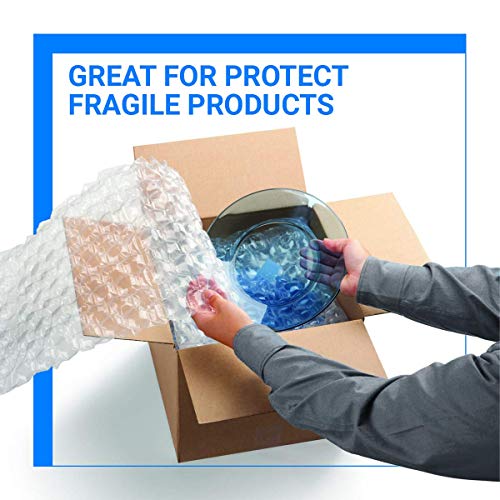 Pacific Mailer Bubble Cushioning Wrap Rolls, 3/16" x 12" x 36' ft Total, Perforated Every 12" for Packaging, Shipping, Mailing - Image 4