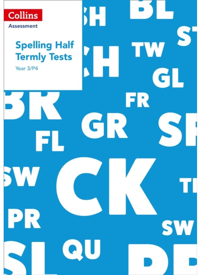 Year 3 P4 Spelling Half Termly Tests - Paperback