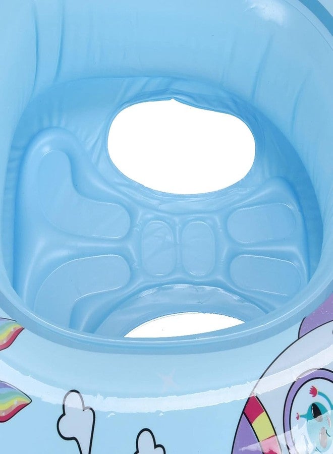 Suicune Baby Swimming Pool Float, Cute Design Kids Toddler Inflatable Summer Beach Floatie Boat Swim Tube Ring with Handles Safety Seat Pool Lake - Image 3