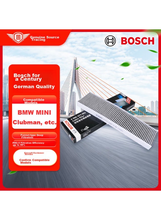 Bosch Automotive Air Conditioning Filter Element 4892 Compatible With Bmw Mini Clubman And Others - Image 1