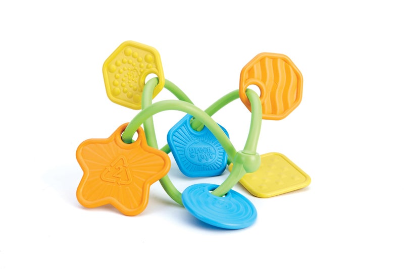 Green Toys Twist Teether Toy - Image 1