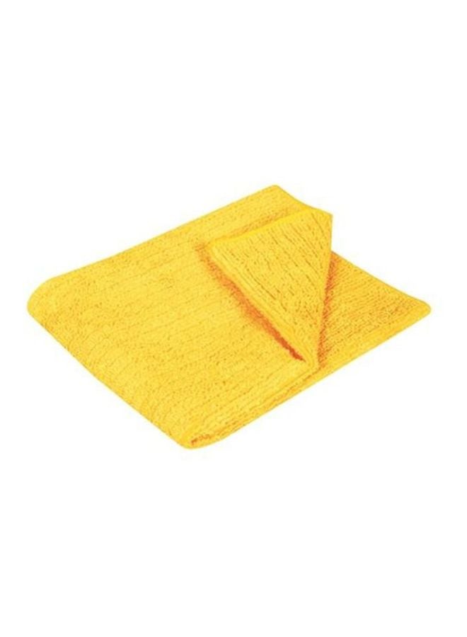 Loquat Anti Bacterial Microfiber Cleaning Cloth Yellow 35x30cm - Image 1
