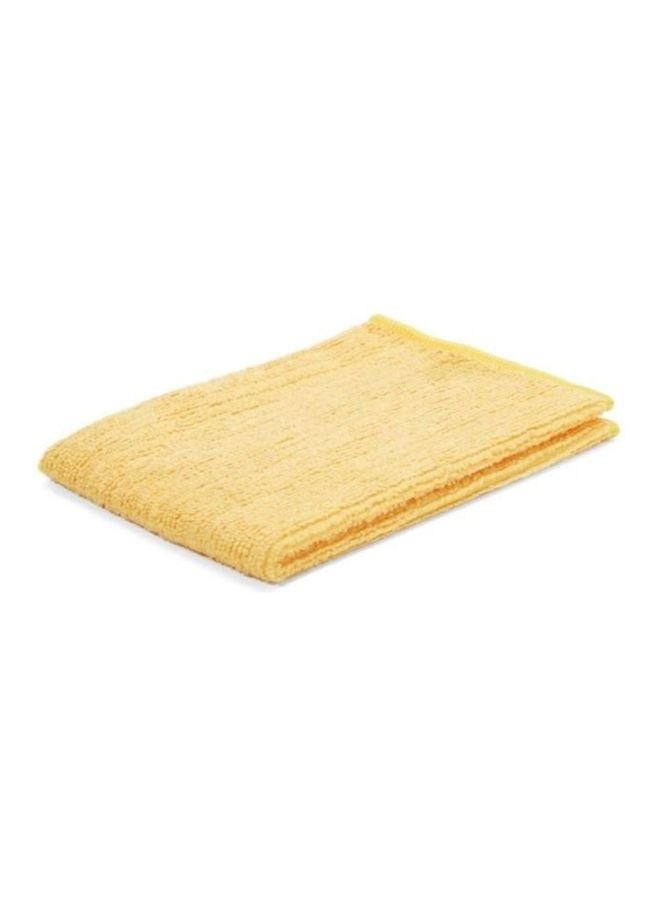 Loquat Anti Bacterial Microfiber Cleaning Cloth Yellow 35x30cm - Image 2