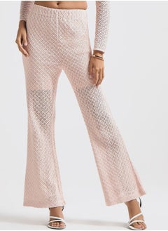 Flared High Waist Pants