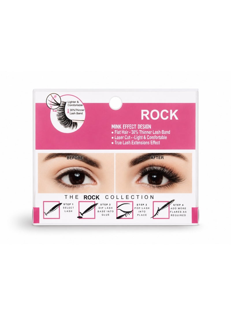 Rock Lash NATURAL SNOW SHIRLEY CURLS SCHWUNG - F 130 - Image 2