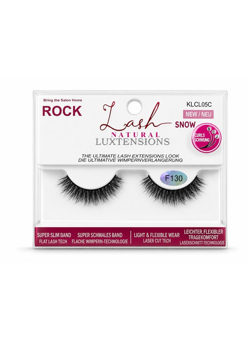 Rock Lash NATURAL SNOW SHIRLEY CURLS SCHWUNG - F 130 - Image 1