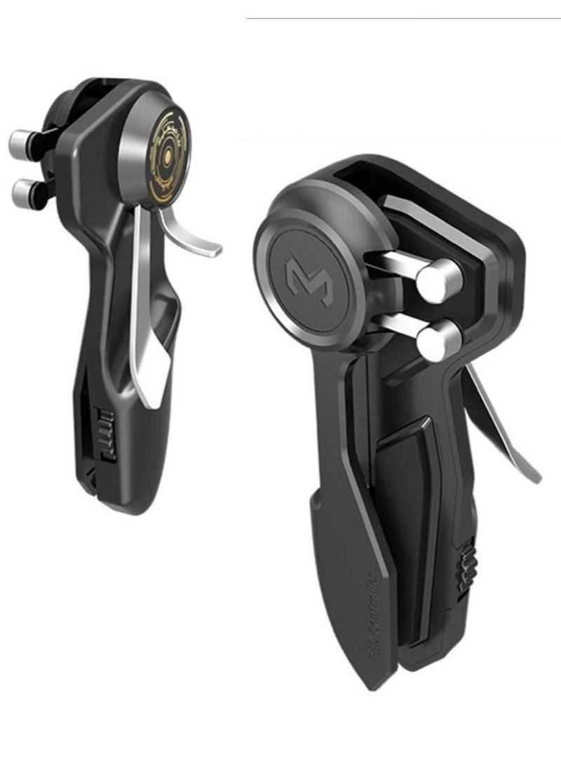 GENNEXT Gaming Triggers for iPad Tablet Mobile Game Accessories Six Finger Gamepad Aim Button Gamepad for PUBG Fortnite Call of Duty Mobile Game PUBG Triggers - Image 1