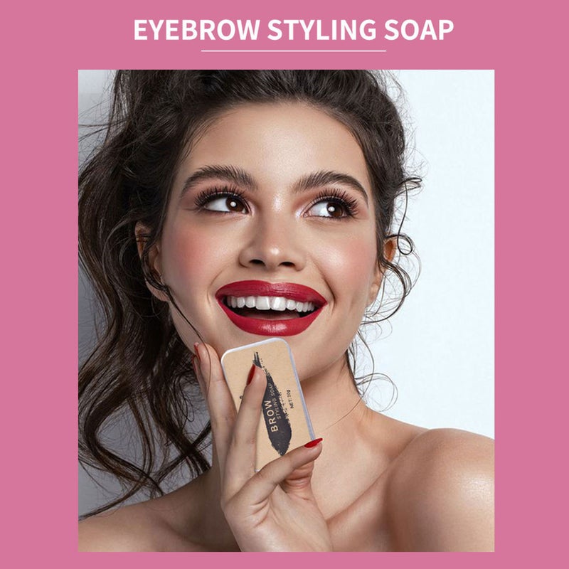 ibcccndc Brow Coloring Set Eyebrow Color Dye Styling Soap - Image 2