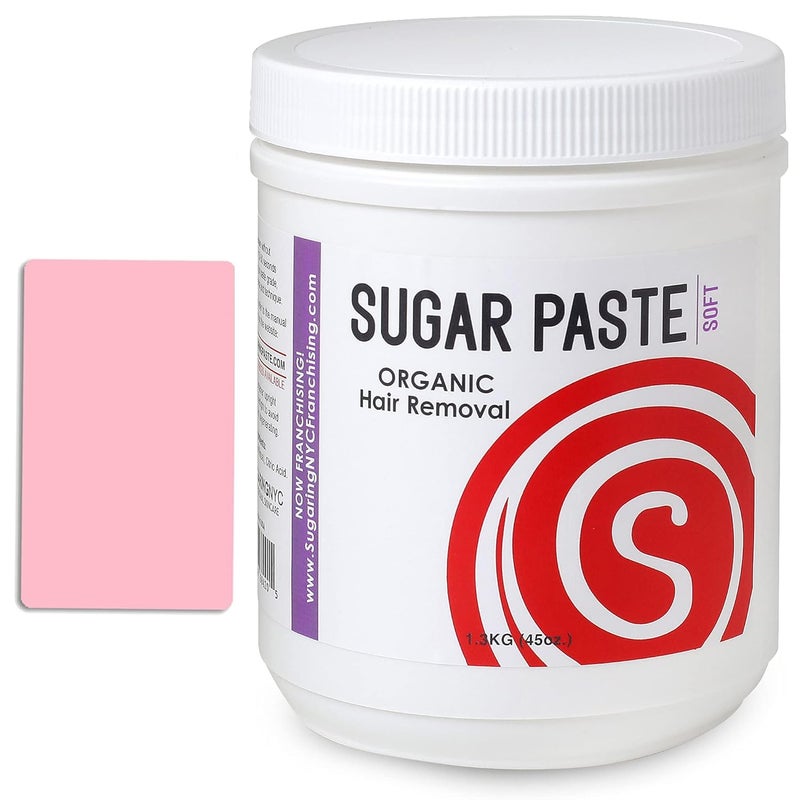 Sugaring NYC Soft Sugaring Paste by Sugaring NYC for Facial Arms Lower Legs  Kit with Applicator 