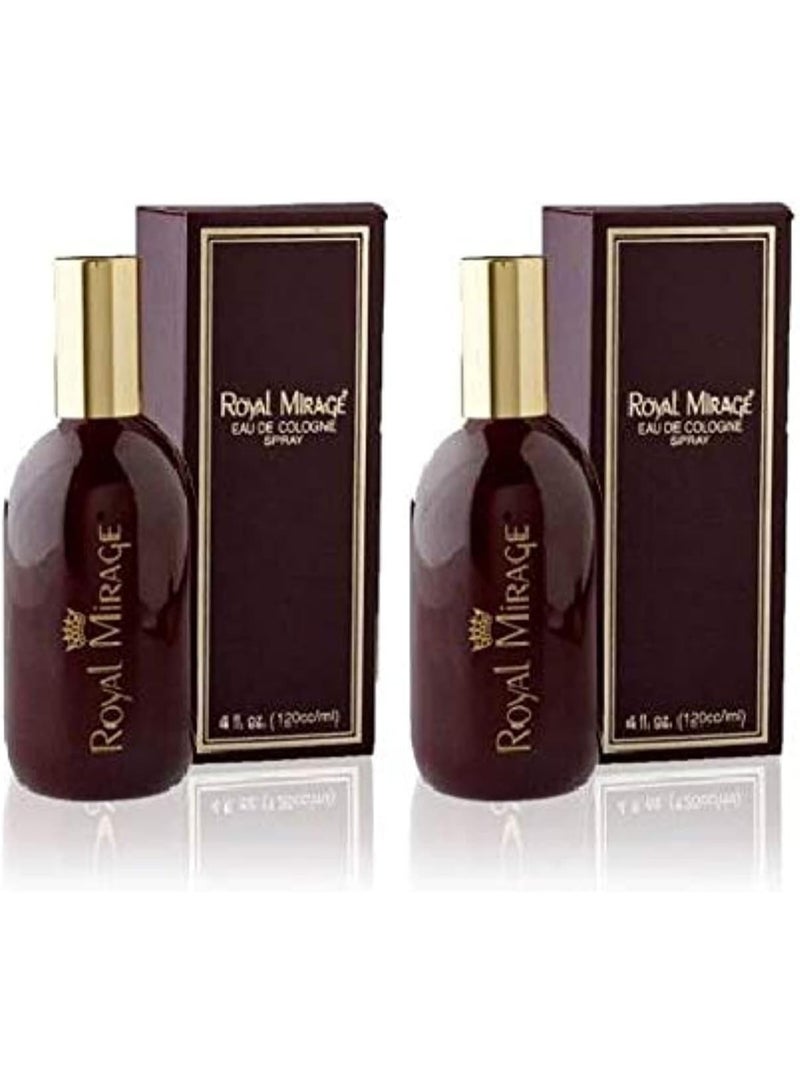 Royal Mirage Eau De Cologne,120 ml,perfume 2pcs - Image 3