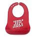 Bella Tunno Baby Bib for Eating by Bella Tunno Waterproof Silicone Bib with Large Food Catcher Adjustable Fit for Babies 412 months Toddlers 13 Years Boys Girls Should Have Been A Cowboy - Image 2