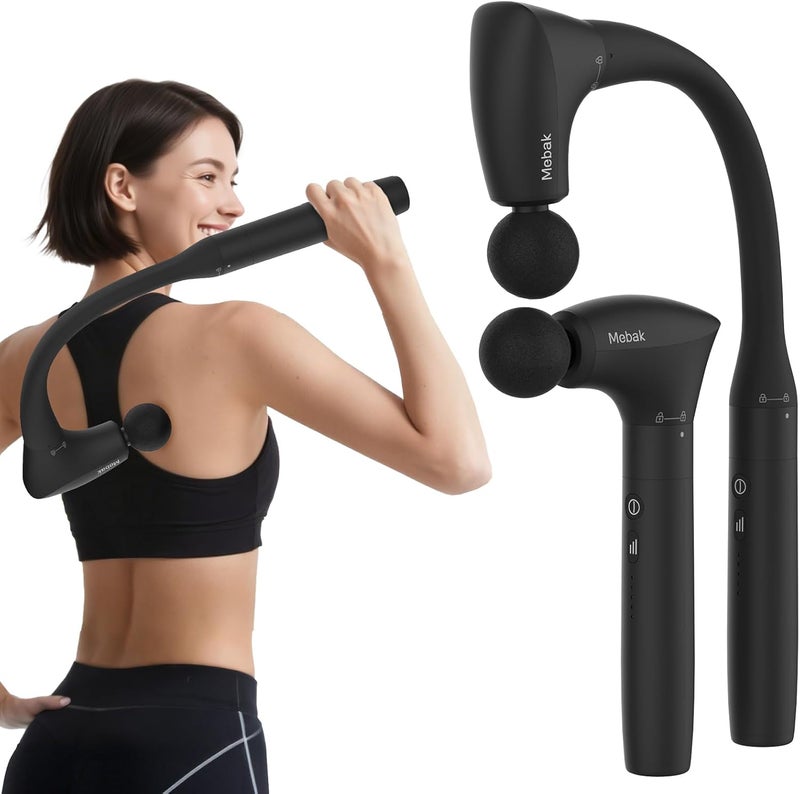 Mebak Massage Gun, 2 in 1 Massage Gun Deep Tissue, Detachable - Image 1