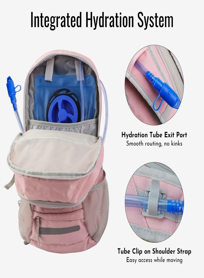 Zavothy Hydration Backpack with 4L Water Bladder Small Hiking Water Backpack Lightweight Hydration Pack Insulated Daypack for Hiking Cycling Running - Image 5