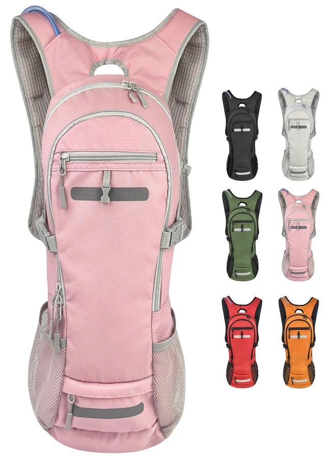 Zavothy Hydration Backpack with 4L Water Bladder Small Hiking Water Backpack Lightweight Hydration Pack Insulated Daypack for Hiking Cycling Running - Image 1
