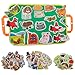 CHEFAN Felt Board for Toddlers4 Sets Flannel Board Stories for Preschool ActivityLittle Red HenThe Ant and The GrasshopperThe Goose that Laid The Golden Egg and The Emperors New Clothes - Image 3