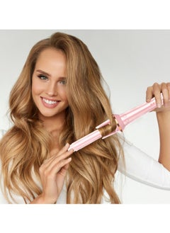 General Fashionable curling iron automatic curling iron portable curling rotating wand for hair styling multiple temperature settings fast instant heating  - Image 2