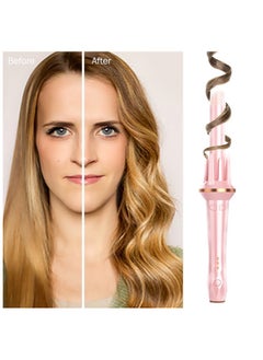 General Fashionable curling iron automatic curling iron portable curling rotating wand for hair styling multiple temperature settings fast instant heating  - Image 5