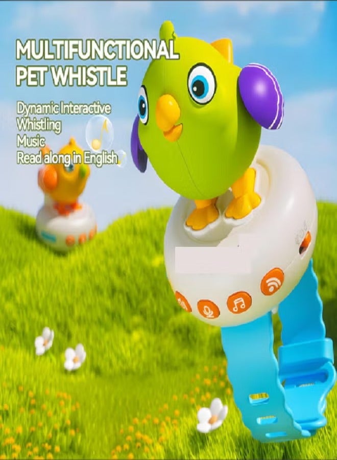 Toddler Musical Talking Toy, Parrot Repeating What You Say Interactive Bird Kid Gift, Electronic Kids Watch for 2+ Year Old Boy Girl-Green  - Image 3