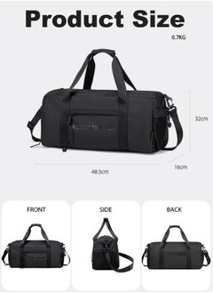 ARCTIC HUNTER Sport Duffle Bag, Large Gym Hand Bag with Shoes Compartment and Waterproof Pocket for Men  - Image 3
