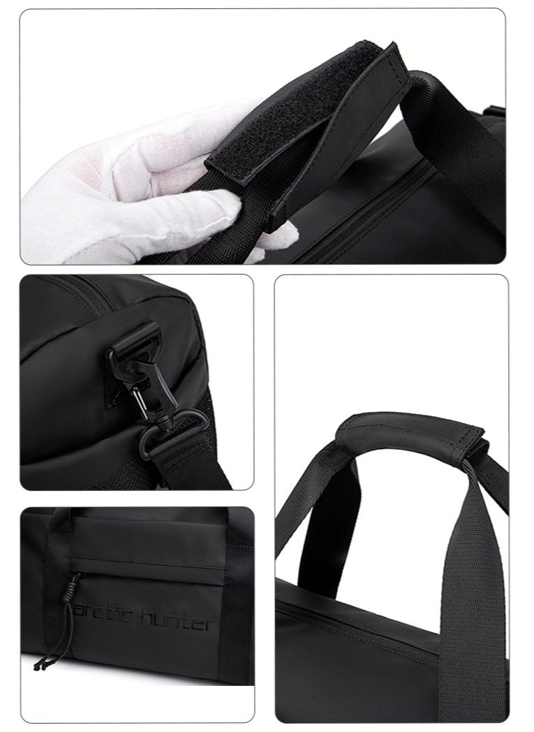 ARCTIC HUNTER - Sport Duffle Bag, Large Gym Hand Bag with Shoes Compartment and Waterproof Pocket for Men - Image 1