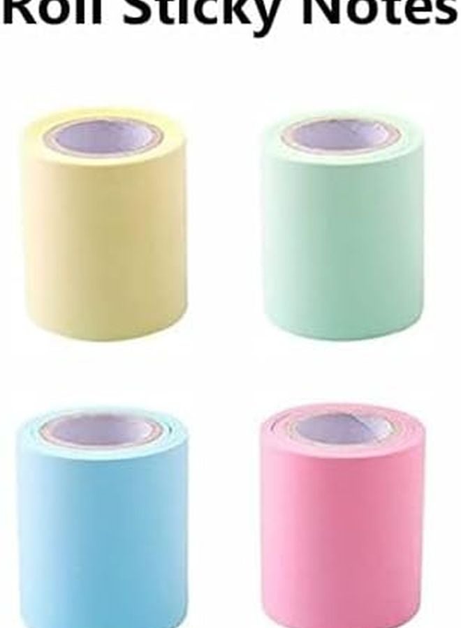 ملاحظات لاصقة زرقاء مع حوامل ظهر لاصق بالكامل للمحترفين في المكاتب والمدارس - Image 5