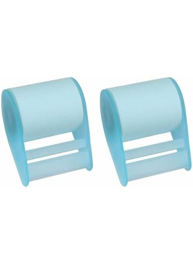 ملاحظات لاصقة زرقاء مع حوامل ظهر لاصق بالكامل للمحترفين في المكاتب والمدارس - Image 1