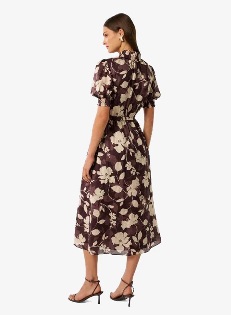 forever new Julianne Printed Short Sleeve Midi Dress