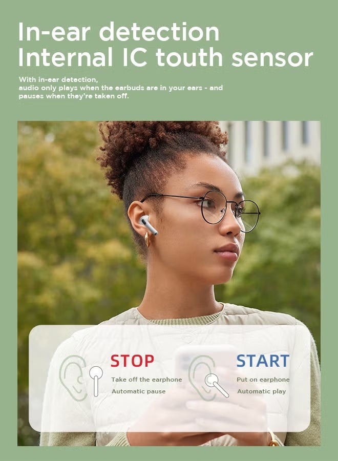 X spring Wireless Earbuds,In-ear Earphones,, Bluetooth Headphones, Personalized Spatial Audio, Sweat and Water Resistant, USB-C Charging Case - Image 3