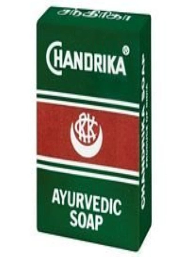 Chandrika Soap Ayurvedic Herbal And Vegetable Oil Soap - 2.64 Oz - Case Of 10