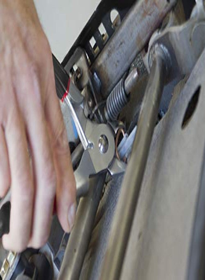 Lisle 61410 Angled Hog Ring Pliers, Black, Silver - Image 3