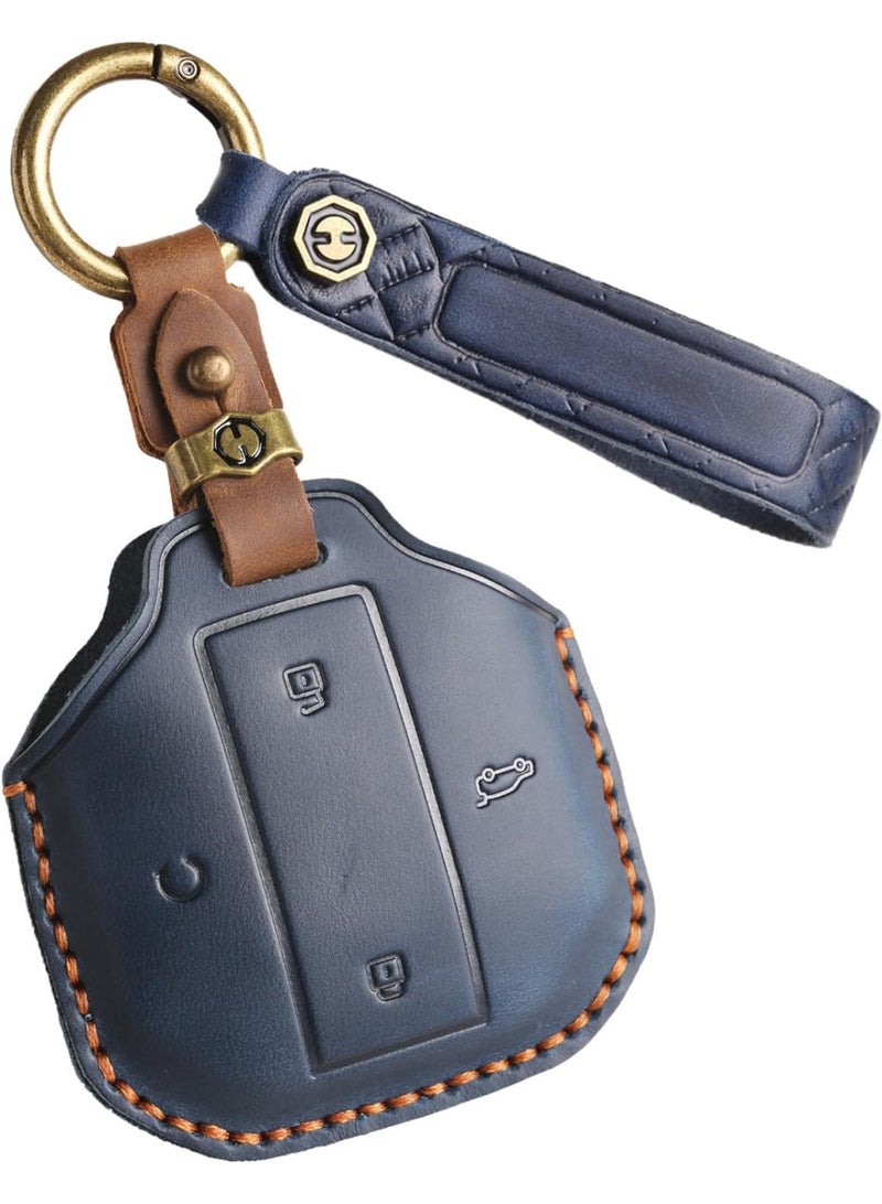 انسجام حافظة مفاتيح سيارة متوافقة مع جيتور فريدوم T1 T2 Traveler من عام 2025 حافظة مفاتيح جلدية وغطاء مفتاح وجهاز تحكم عن بعد للسيارة ومفتاح تشغيل 4 أزرار - Image 1