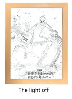 TNGames Spider-Man , Frame Lamp,For Wall And Table ,Large,31*22cm  - Image 2