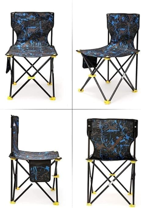 Jukusa Folding Fishing Camping Chair Lawn Garden Chair Outdoor Chairs Perfect for Adult Child Medium Size - Image 4