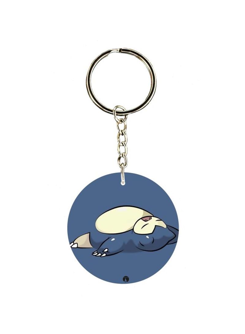 RKN Cartoon Themed Single Sided Keychain