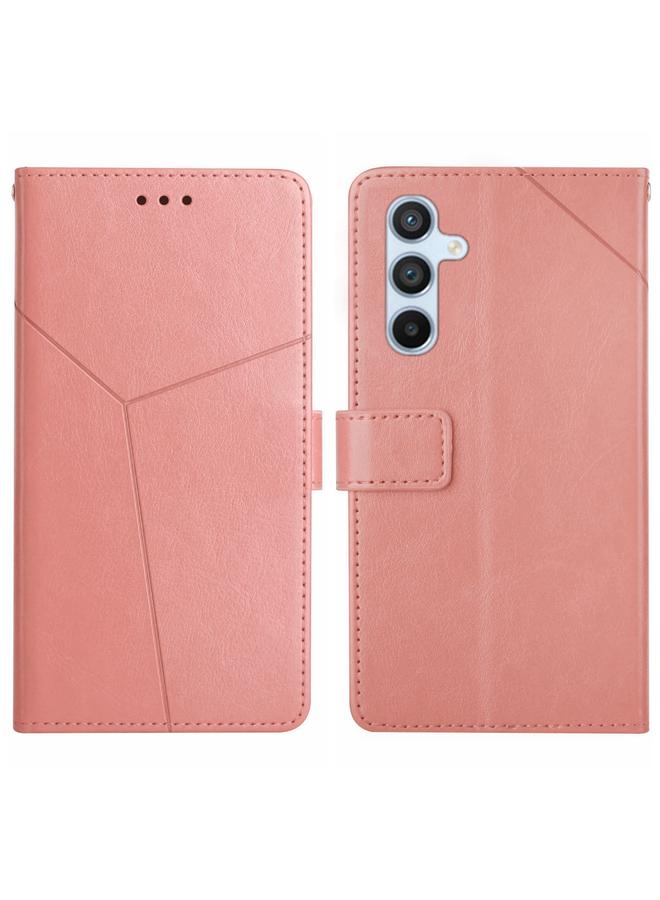 S-TOP Case For Samsung Galaxy A55 5G Y-shaped Pattern Flip Leather Phone Case - Image 1