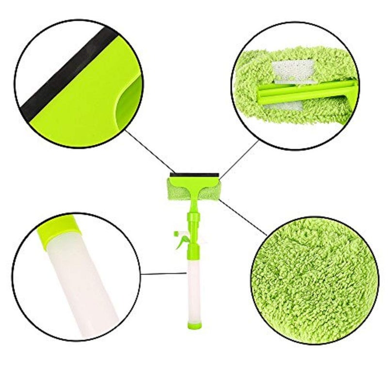 Kytaste 3in1 Easy Glass Cleaning Microfiber Wiper for Window Cars Multicolour - Image 4